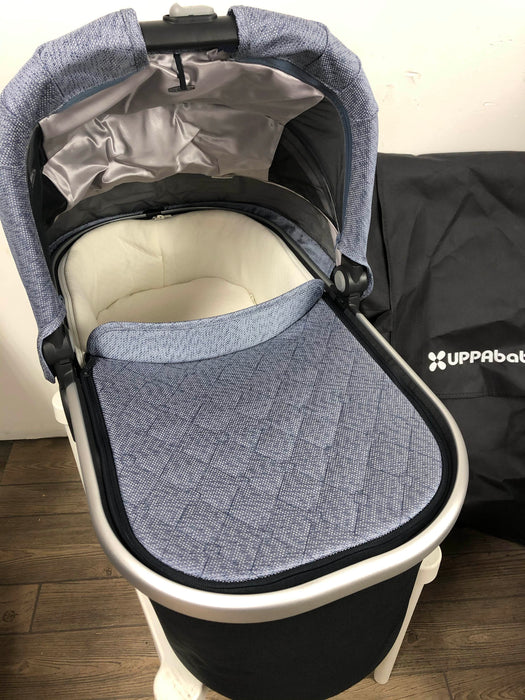 secondhand UPPAbaby VISTA Stroller, 2017, Gregory (Blue Melange)