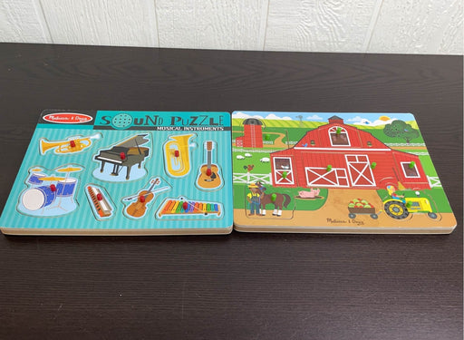 used Melissa & Doug Puzzle Bundle