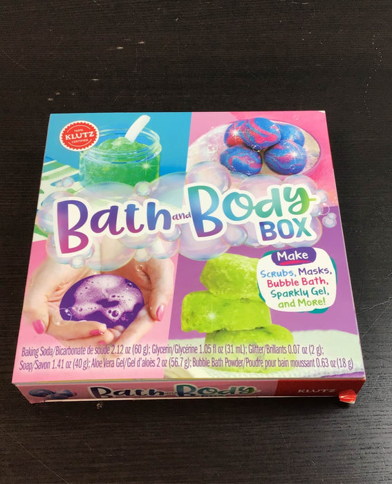 used Klutz Bath And Body Box