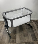 used Baby Delight Beside Me Dreamer Bassinet & Bedside Sleeper, Charcoal Tweed