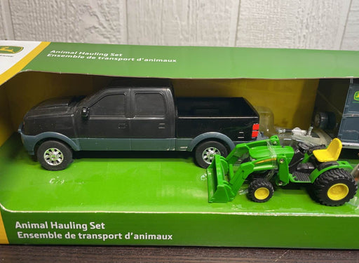 secondhand John Deere Animal Hauling Set