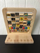 used B. Toys Wood Alphabet Abacus