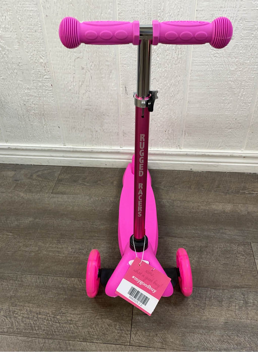 secondhand Rugged Racers 3-Wheel Scooter
