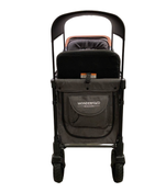 secondhand Wonderfold W2 Luxe Multifunctional Double Stroller Wagon, 2021, Charcoal Gray