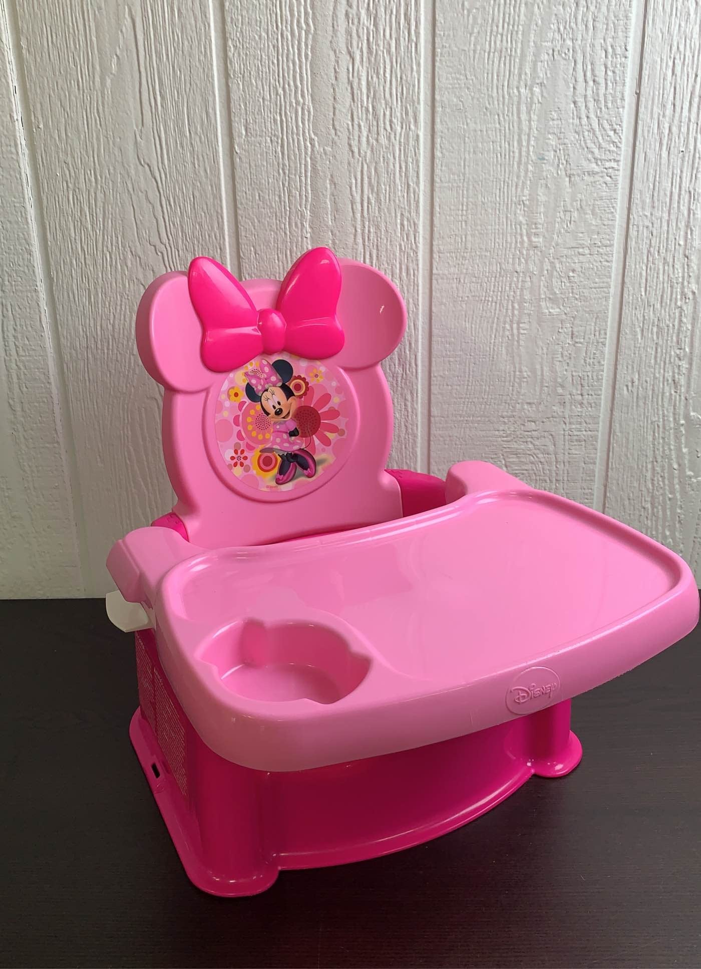 Minnie mouse booster discount seat with tray