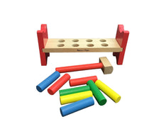 secondhand Melissa & Doug Pound A Peg