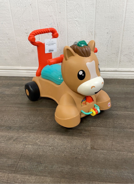 used Fisher Price Walk Bounce Ride Pony