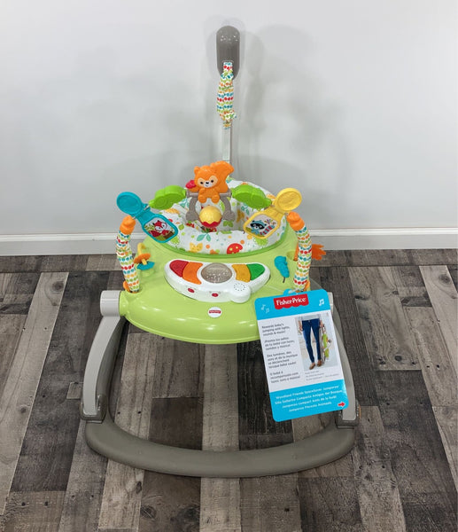 Fisher price cheap woodland spacesaver jumperoo