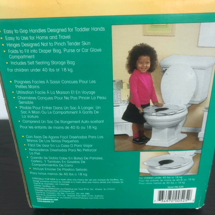 secondhand Especially For Kids Fold Up Potty Seat