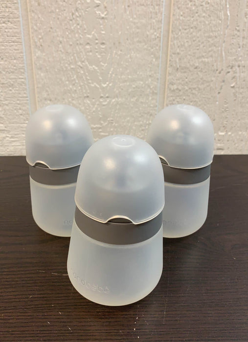 Shop Nanobébé Flexy Silicone Baby Bottles, 9oz, Grey, 3-Pack at GoodBuy Gear