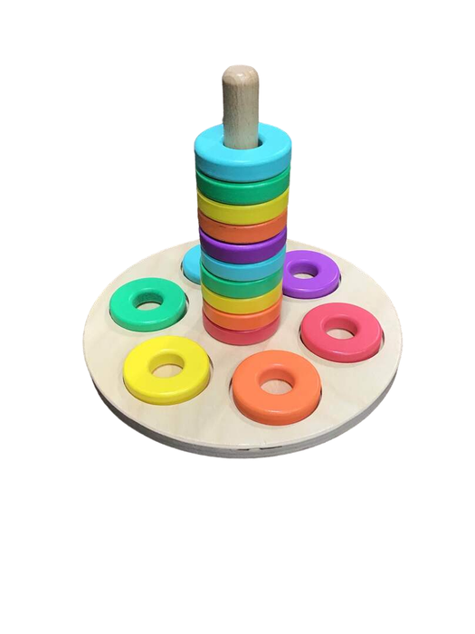 used Lovevery Flexible Wooden Stacker