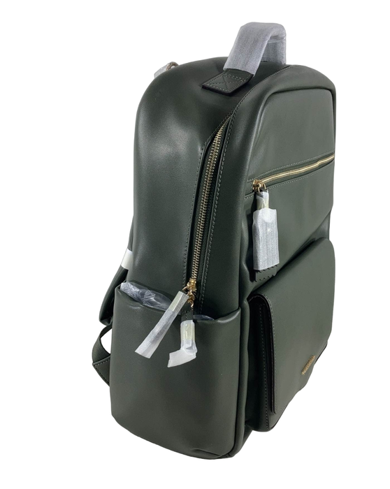 secondhand Twelvelittle Peek-a-boo Backpack Diaper Bag, Olive