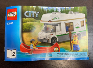 LEGO CITY: Camper Van (60057) Open W/ Instructions