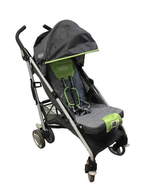 used Graco Breaze Click Connect Stroller, 2014, Lake Green