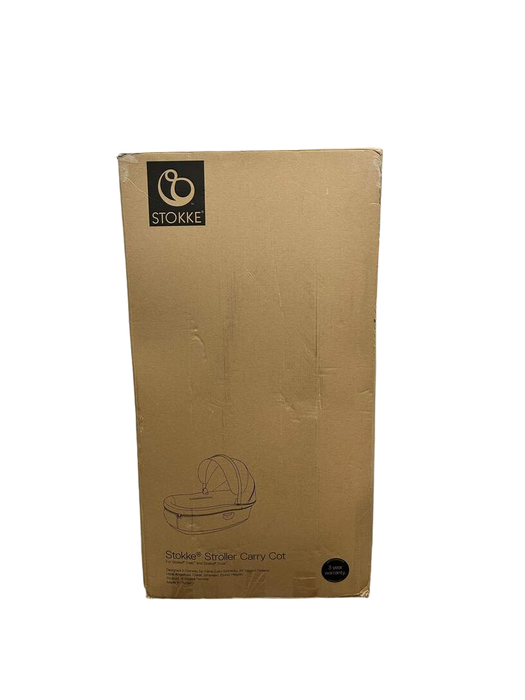 stokke crusi brown Stokke Crusi & Trailz Carry Cot, Black Melange