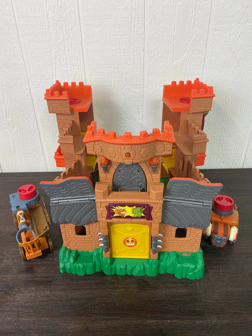 secondhand Fisher Price Imaginext Dragon World Fortress