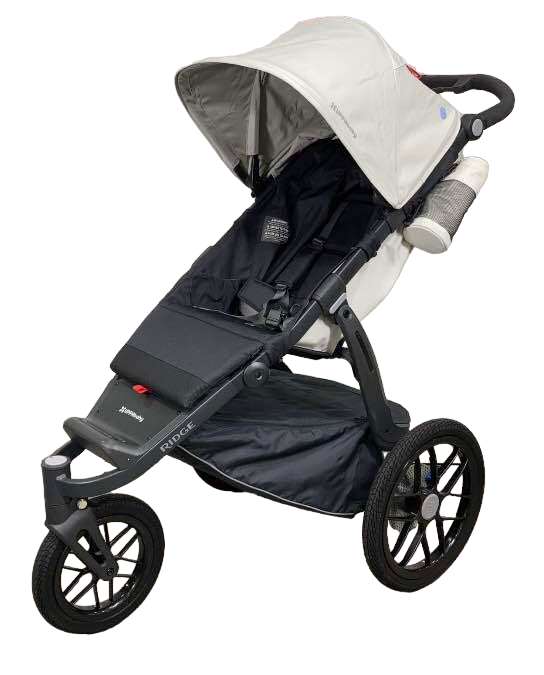 uppababy ridge bryce UPPAbaby RIDGE Jogging Stroller, 2021, Bryce (White)