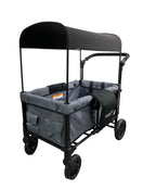 used Wonderfold W1 Original Stroller Wagon, 2021, Smoky Gray