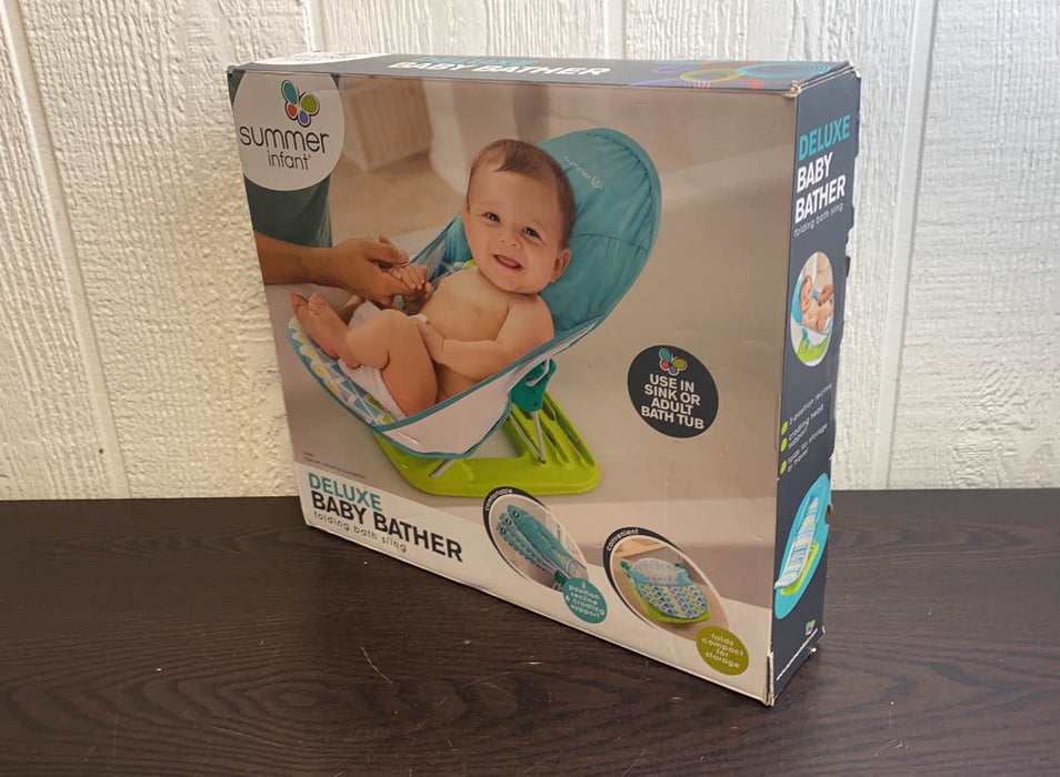Shop Summer Infant Extra Large Deluxe Baby Bather, Triangle Stripes at GoodBuy Gear
