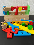 used Melissa & Doug Take-Along Tool Kit Wooden Toy