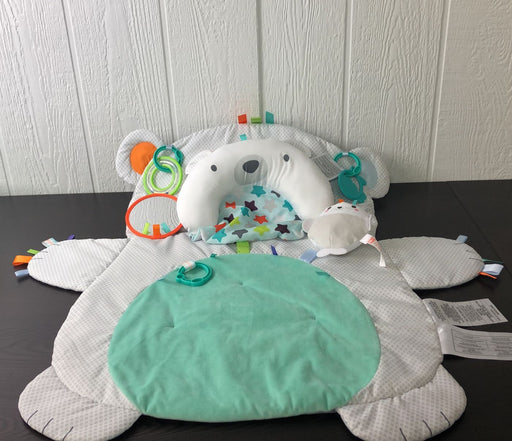 used Bright Starts Tummy Time Prop & Play Mat, Bear