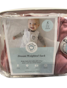 secondhand Dreamland Weighted Sleep Sack, 0-6 months, Dusty Rose