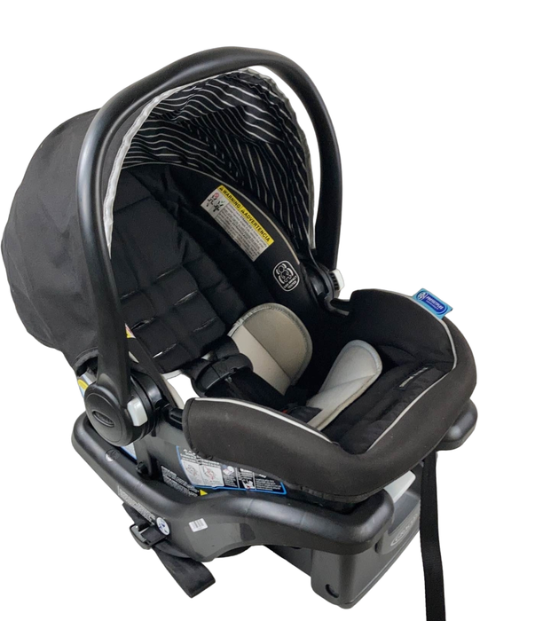 secondhand Graco SnugRide 35 Lite LX Infant Car Seat, 2022, Studio