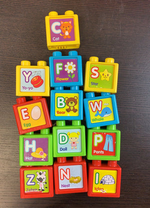 Vtech sit to stand alphabet train hot sale replacement blocks