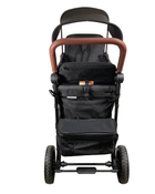 secondhand Wonderfold W2 Luxe Multifunctional Double Stroller Wagon, 2023, Volcanic Black