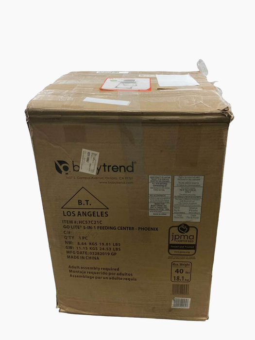 used Baby Trend Go Lite 3 In 1 Feeding Center