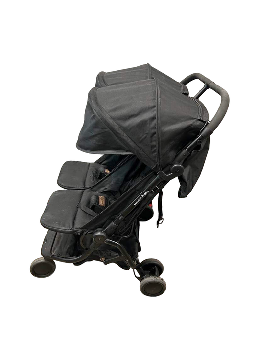 secondhand Mountain Buggy Nano Duo Stroller, 2021, Black