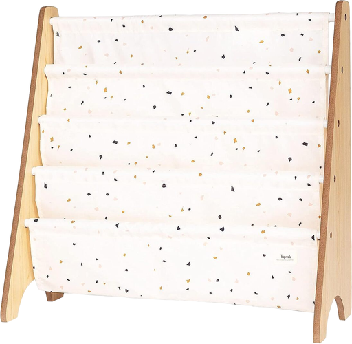 Shop 3 Sprouts Book Rack, Terrazzo Cream at GoodBuy Gear