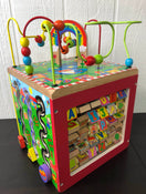 used ALEX Toys Discover My Busy Town Wooden Activity Cube