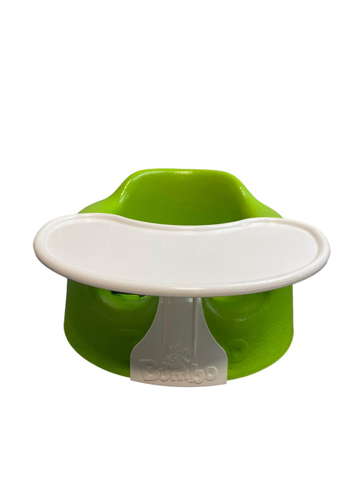 used Bumbo Floor Seat With Play Tray, Lime