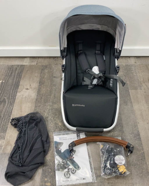 used UPPAbaby VISTA RumbleSeat V2, 2015+, Gregory (Blue Melange)