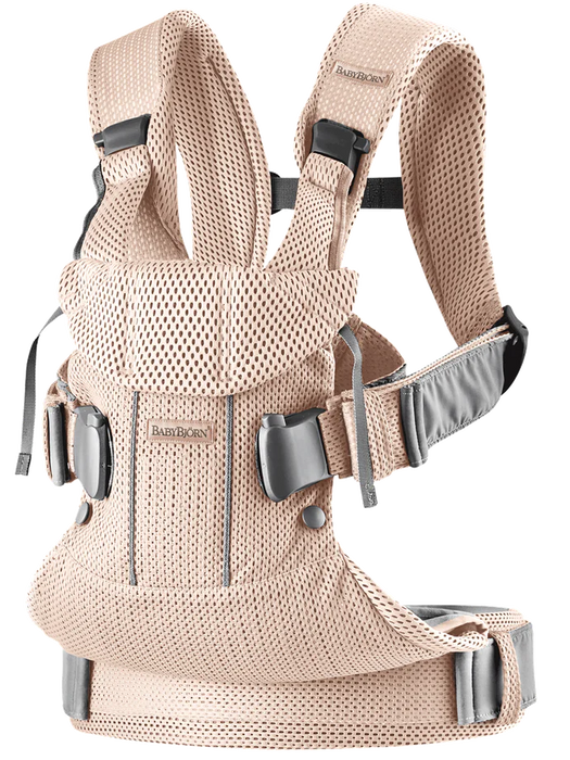 used BabyBjorn Baby Carrier One Air, Pearly Pink