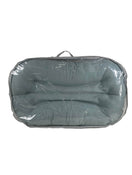 used Snuggle Me Organic Sensory Infant Lounger, Slate