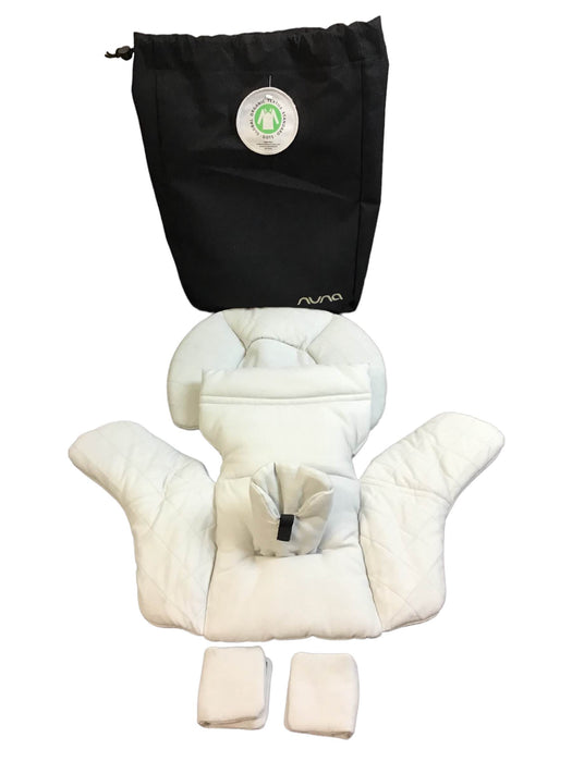 used Nuna Pipa Lite LX Infant Car Seat, Frost, Infant Insert