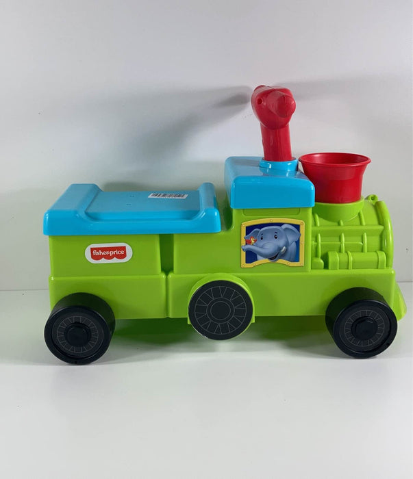 secondhand Fisher Price Tootin’ Train Ride-on