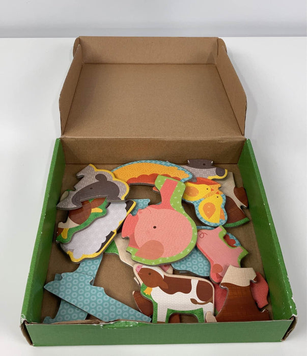 secondhand Petit Collage Beginner Puzzle, Farm Babies