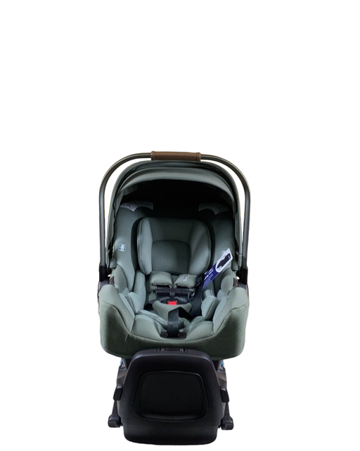 used Nuna PIPA rx Infant Car Seat with RELX Base, Pine, 2022