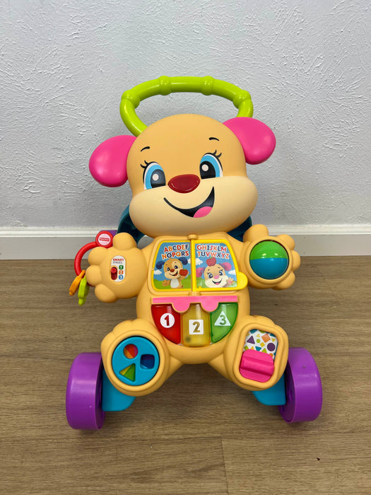 used Fisher Price Laugh & Learn Smart Stages Learn With Puppy Walker