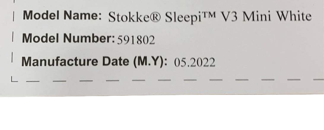 Shop Stokke Stokke Sleepi Mini V3, White at GoodBuy Gear