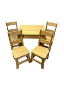 used Melissa & Doug Wooden Table & Chairs