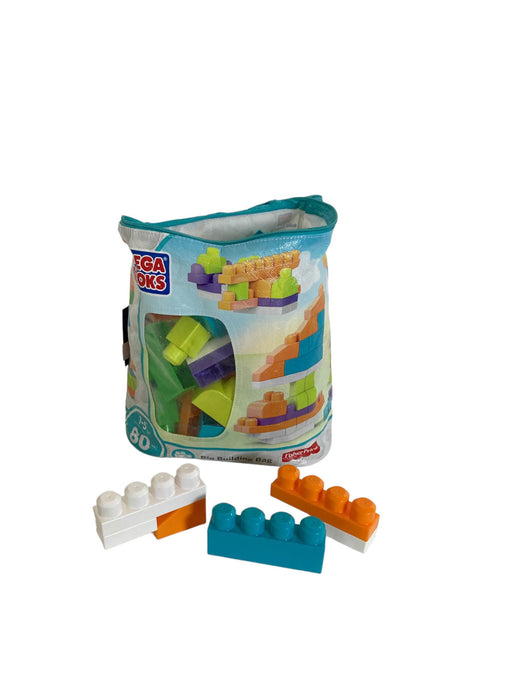 used Fisher Price Mega Blocks Endless Building Bag 100 Pieces