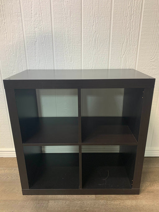 secondhand IKEA Kallax Shelving Unit, Espresso