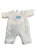 used Baby Merlin's Magic Sleepsuit, Large 6-9 Months, Cotton, Cream