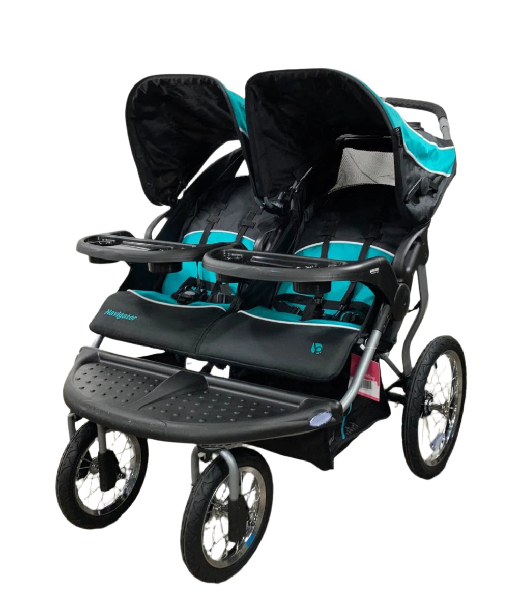 Snap And Go Baby Trend Pram Baby Trend Navigator Double Jogger Stroller,  2021, Tropic, Regular