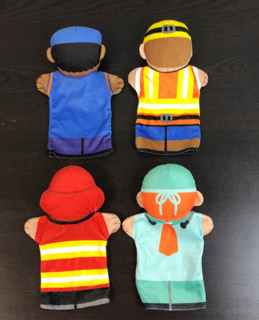 secondhand Melissa & Doug Hand Puppet Set, Jolly Helpers