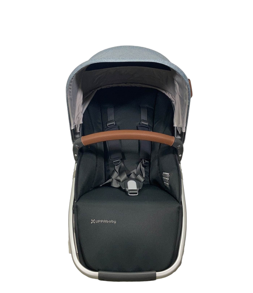 used UPPAbaby VISTA RumbleSeat V2, 2015+, 2023, Gregory (Blue Melange)